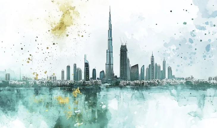 A representation of Dubai