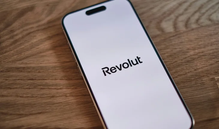 Phone on Revolut app